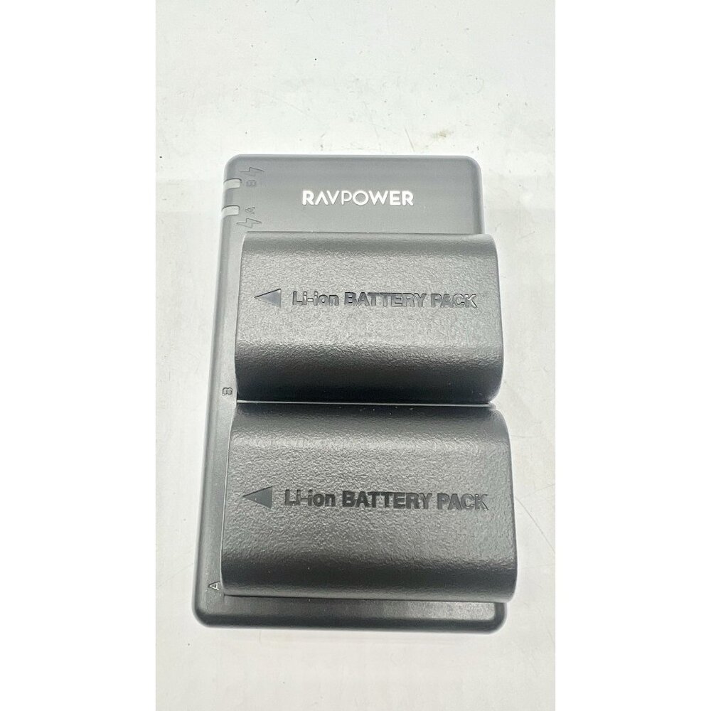 RavPower LP-E6 Battery Charger For Canon Rebel E6NH LP-E6N No Cable